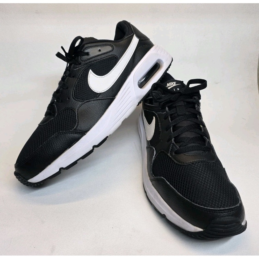 Mens Size 13 Nike Air Max SC Black Athletic Running Sneakers CW4555-002